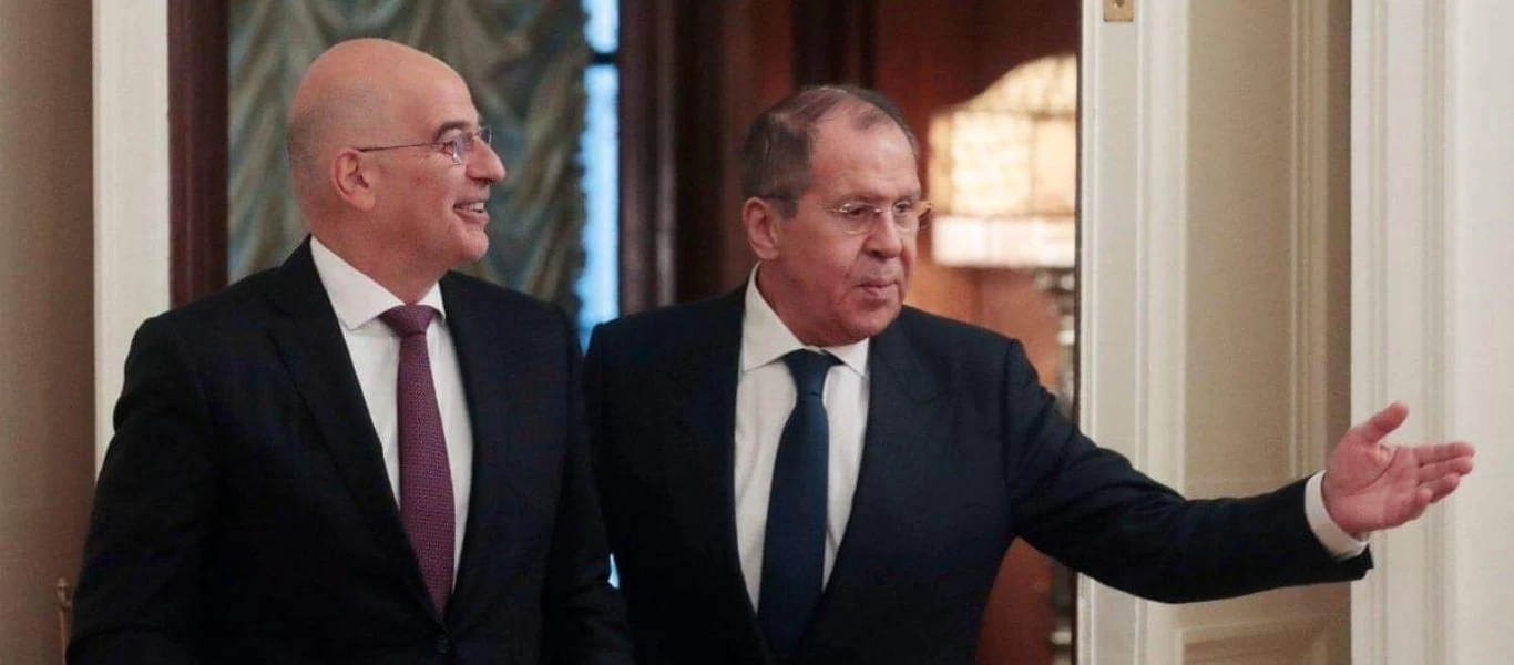 Ξεκίνησαν οι συζητήσεις του Ν.Δένδια και του Σ.Λαβρόφ - Αναφορές στην κοινή ιστορία Ελλάδας και Ρωσίας